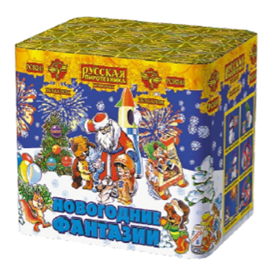 Новогодние фантазии New Салют купить в Вологде | vologda.salutsklad.ru
