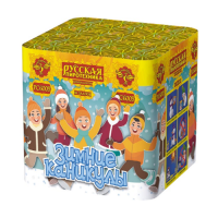 Зимние каникулы 36 Батарея салютов купить в Вологде | vologda.salutsklad.ru