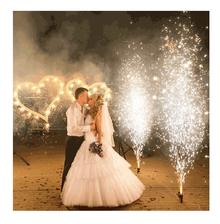 Организация пиротехнического шоу на свадьбу  Вологда | vologda.salutsklad.ru