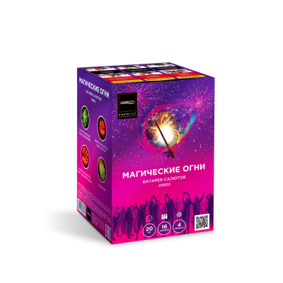 Магические огни Батарея салютов купить в Вологде | vologda.salutsklad.ru