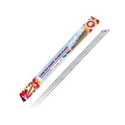 Триколор 300 мм. Бенгальские огни цветные купить в Вологде | vologda.salutsklad.ru