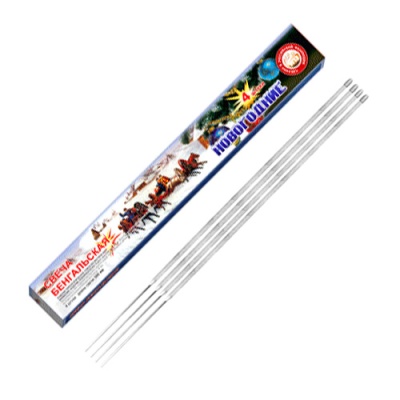 Новогодние 300-4 мм. Бенгальские огни купить в Вологде | vologda.salutsklad.ru