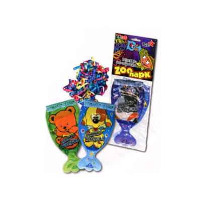 Зоопарк ТСЗ Надувная хлопушка купить в Вологде | vologda.salutsklad.ru