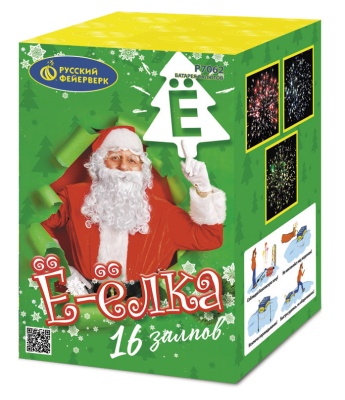 Ё-Ёлка Батарея салютов купить в Вологде | vologda.salutsklad.ru