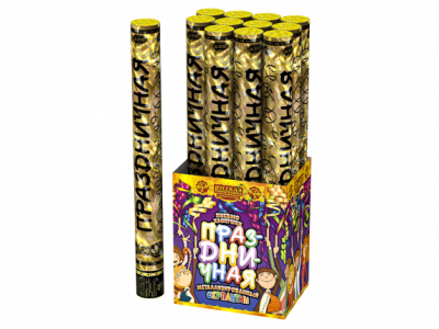 Праздничная 50 Пневматическая хлопушка купить в Вологде | vologda.salutsklad.ru