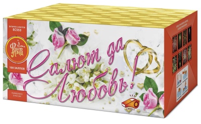 Салют да любовь Батарея салютов купить в Вологде | vologda.salutsklad.ru