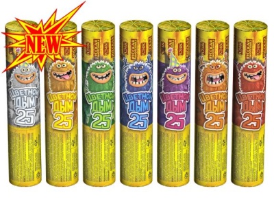 Цветной дым 25 Цветной дым купить в Вологде | vologda.salutsklad.ru