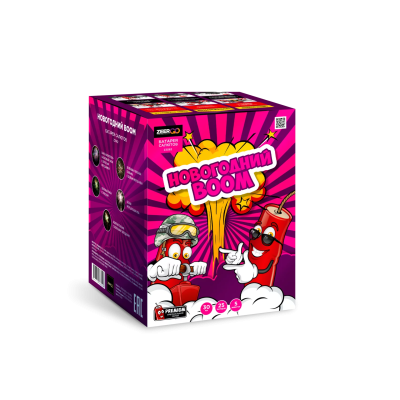 Новогодний BOOM Фейерверк купить в Вологде | vologda.salutsklad.ru